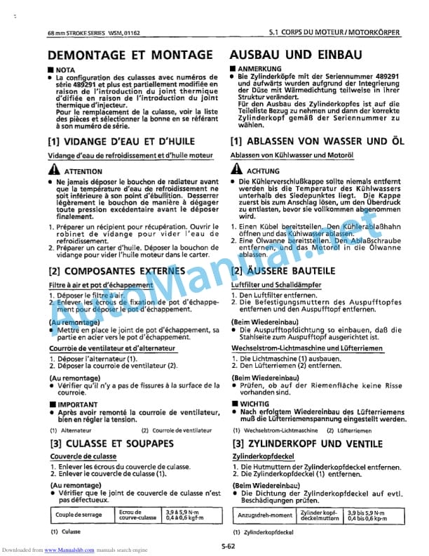 Kubota 68mm Stroke Series Diesel Engine Workshop Manual PDF-4