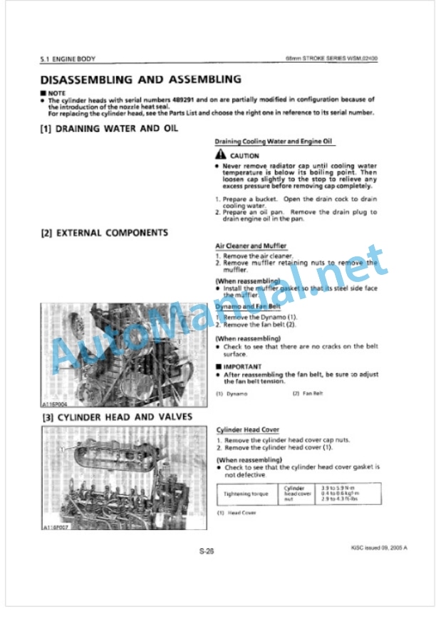 Kubota 68mm Stroke Series (SM Series) Diesel Engine Workshop Manual PDF-4