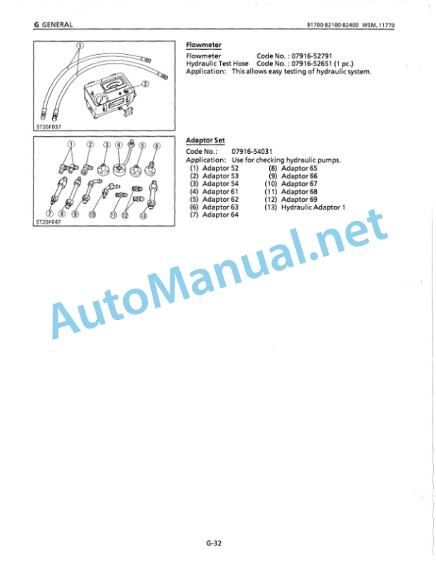 Kubota B1700, B2100, B2400 Tractor Workshop Manual PDF-2