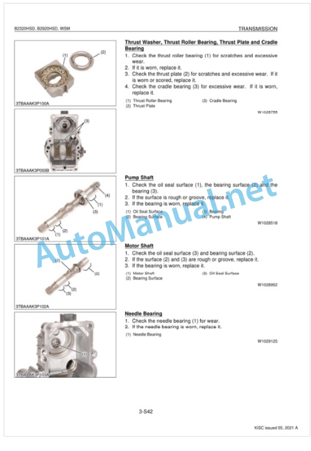 Kubota B2320HDS, B2920HDS Tractor Workshop Manual PDF-4