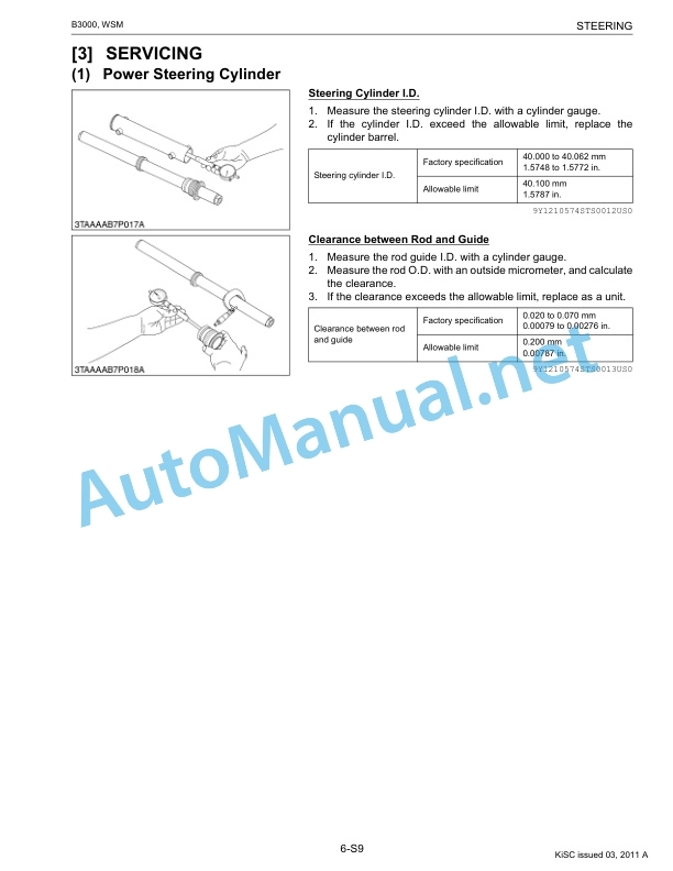 Kubota B3000 Tractor Workshop Manual PDF EN-4