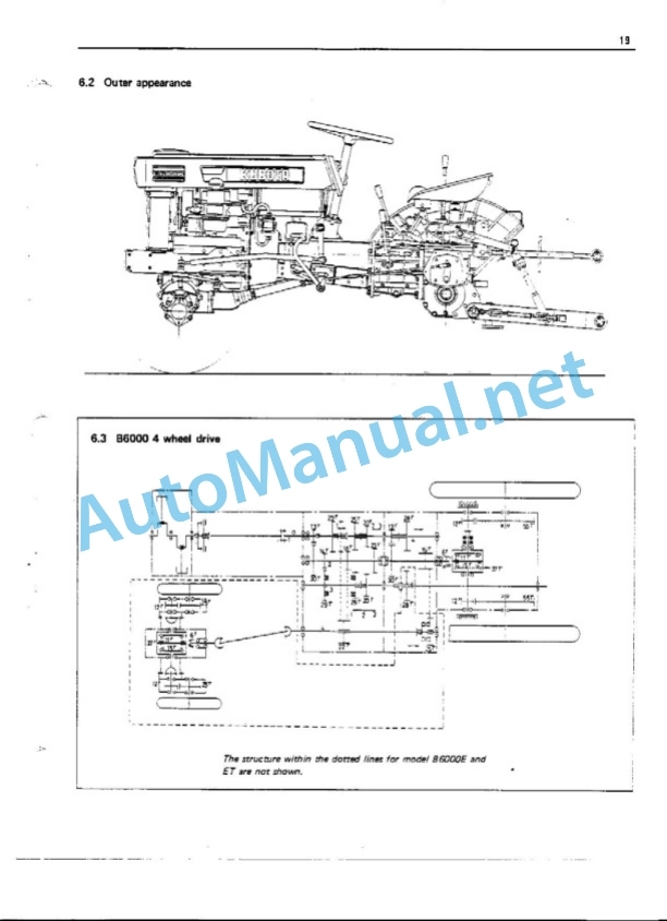 Kubota B6000 Tractor Service Manual PDF-3