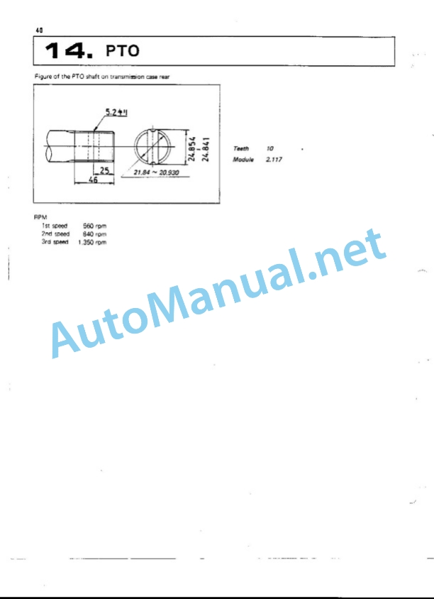 Kubota B6000 Tractor Service Manual PDF-5