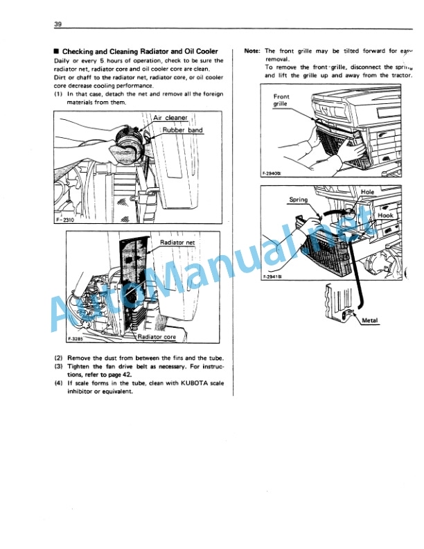 Kubota B6200HST, B7200HST Tractor Operators Manual PDF-5