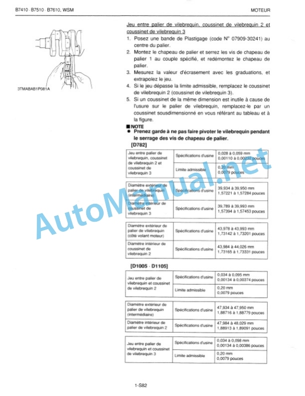 Kubota B7410, B7510, B7610 Tractor Workshop Manual PDF-3