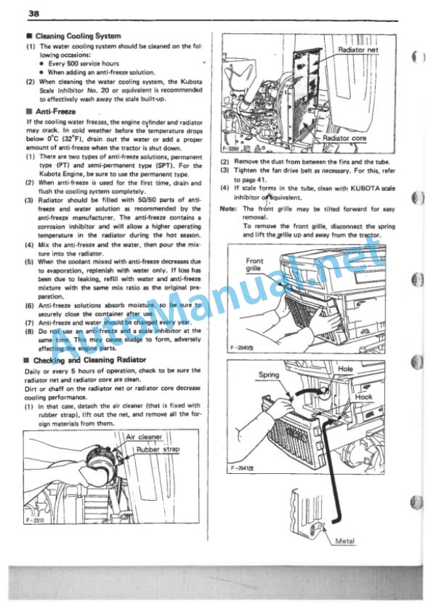 Kubota B8200 Tractor Operators Manual PDF-5