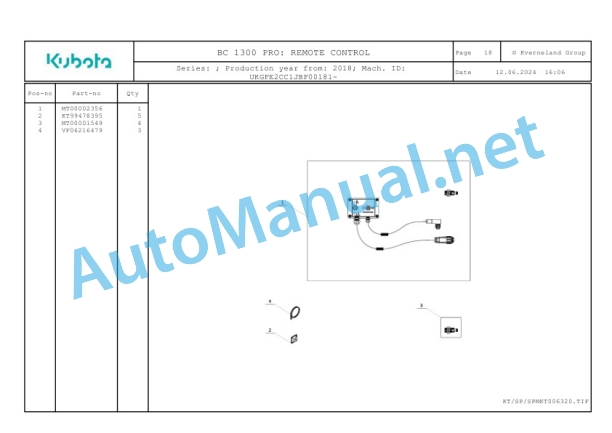 Kubota BC 1300 PRO Parts Manual PDF-5