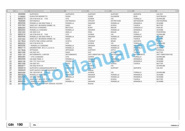 Kubota BF2250 F (T-N-NT) Baler Parts Manual PDF-4