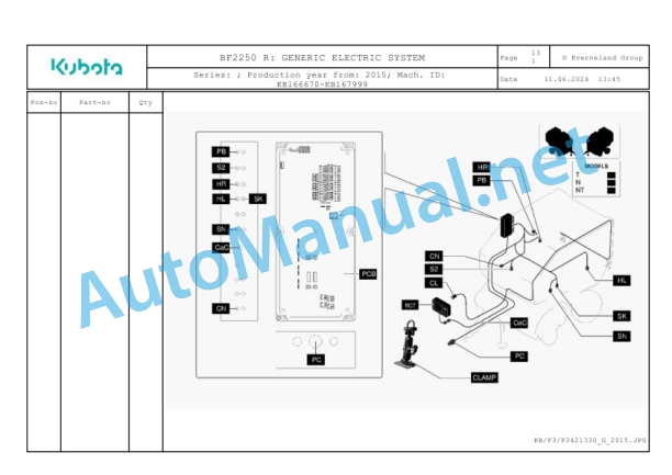 Kubota BF2250 R Parts Manual PDF-5