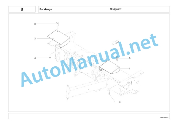 Kubota BF2255 F (T-N-NT) Baler Parts Manual PDF-2