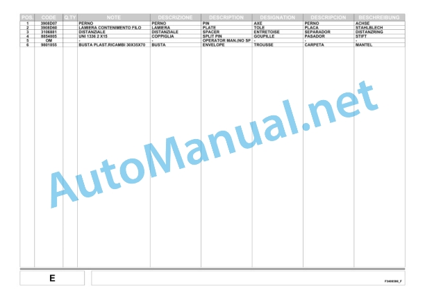 Kubota BF2255 R (T-N-NT) Baler Parts Manual PDF-3