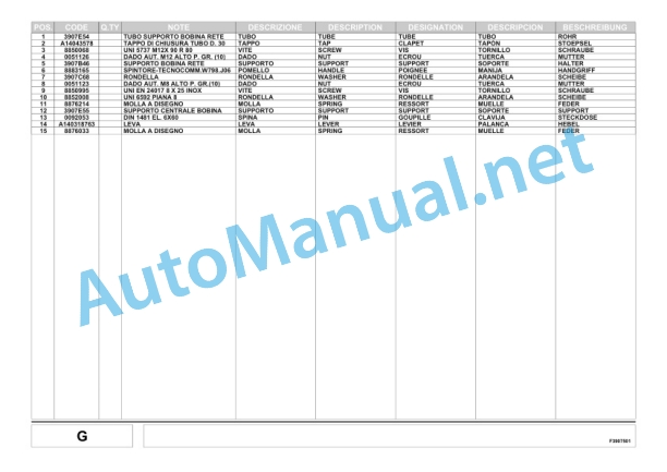 Kubota BF2255 SC14 (N-NT) Baler Parts Manual PDF-4