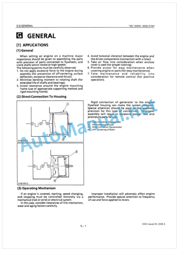 Kubota BG Series Workshop Manual PDF-4