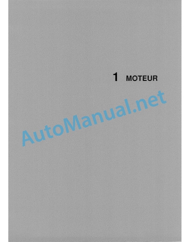 Kubota BX1800, BX2200 Tractor Workshop Manual PDF FR-2