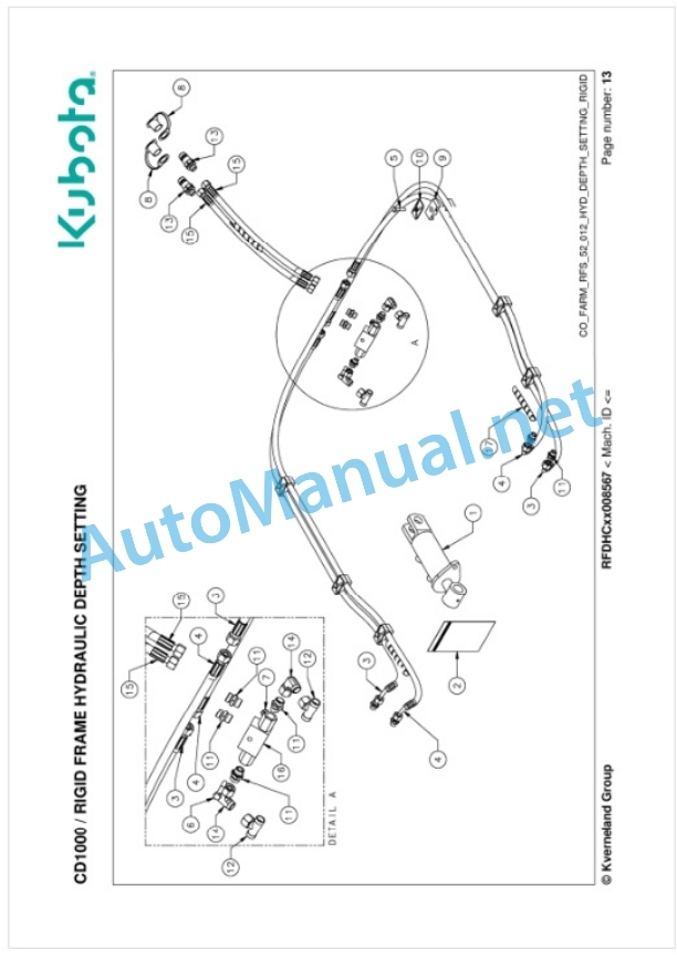 Kubota CD1000 Parts Manual PDF-3