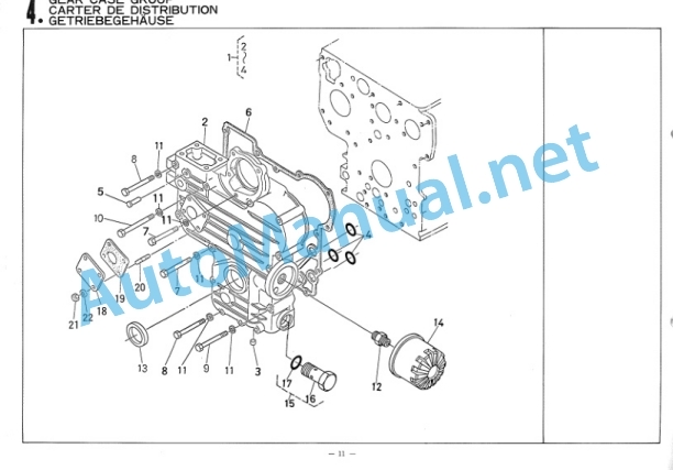 Kubota D850-BWS-1 Diesel Engine Parts Manual PDF-2