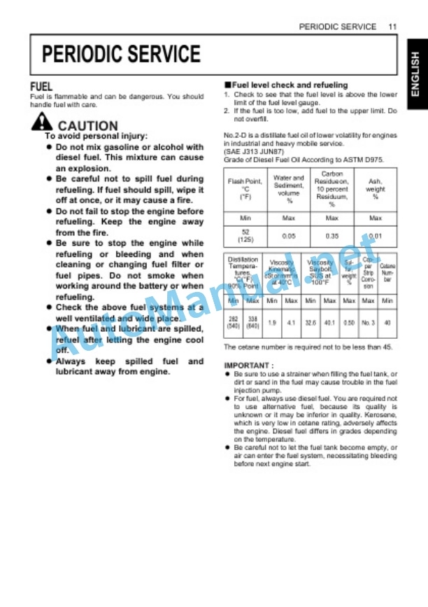 Kubota D905-E, D1105-TE, V1305-E, D1005 Operators Manual PDF-4