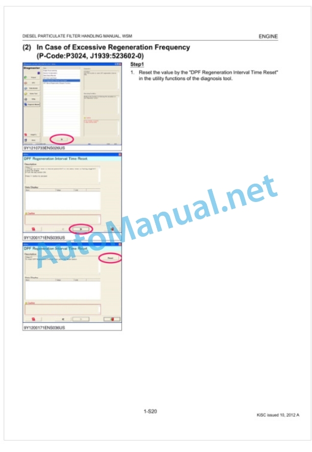 Kubota Diesel Particulate Filter Handling Manual Diesel Engine Workshop Manual PDF-5