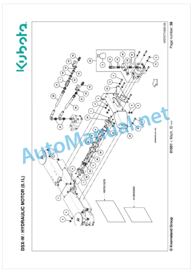 Kubota DSX-W Parts Manual PDF-5