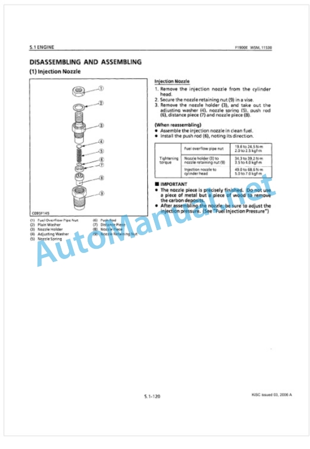 Kubota F1900, F1900E Tractor Workshop Manual PDF-3