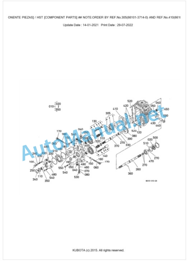 Kubota F1900 Parts Manual PDF BKIDA0420 UK-4