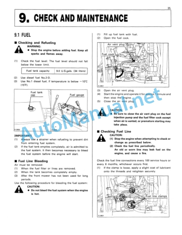 Kubota F2000 Front Mower Operators Manual PDF-4