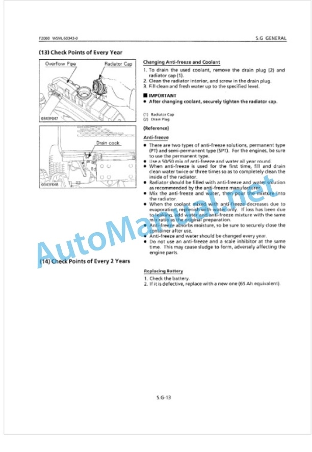 Kubota F2000 Workshop Manual PDF-2