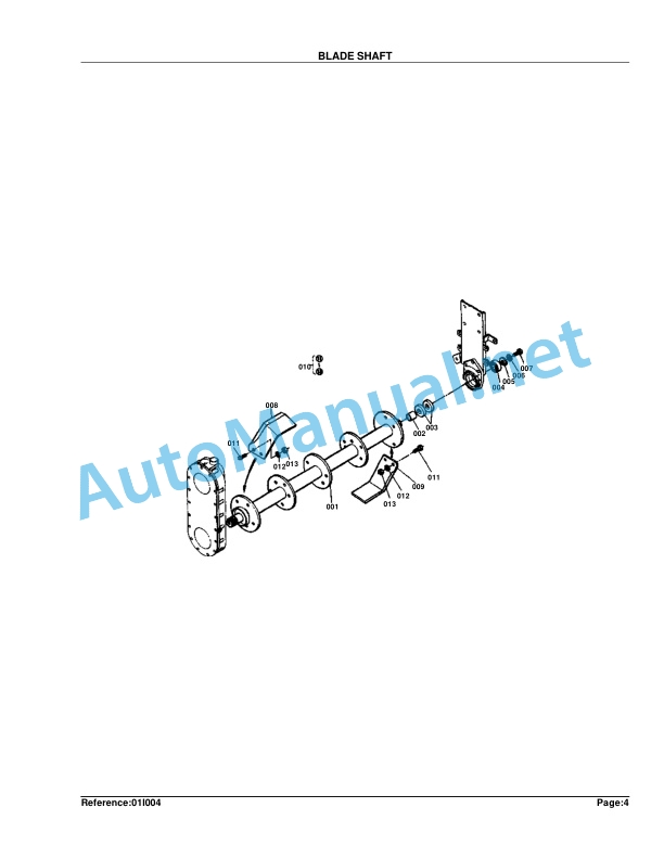 Kubota FL850 Tiller Parts Manual PDF-4