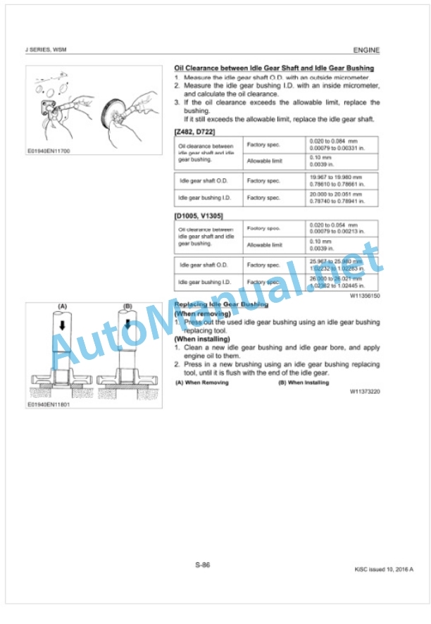 Kubota J Series Diesel Engine Workshop Manual PDF-5