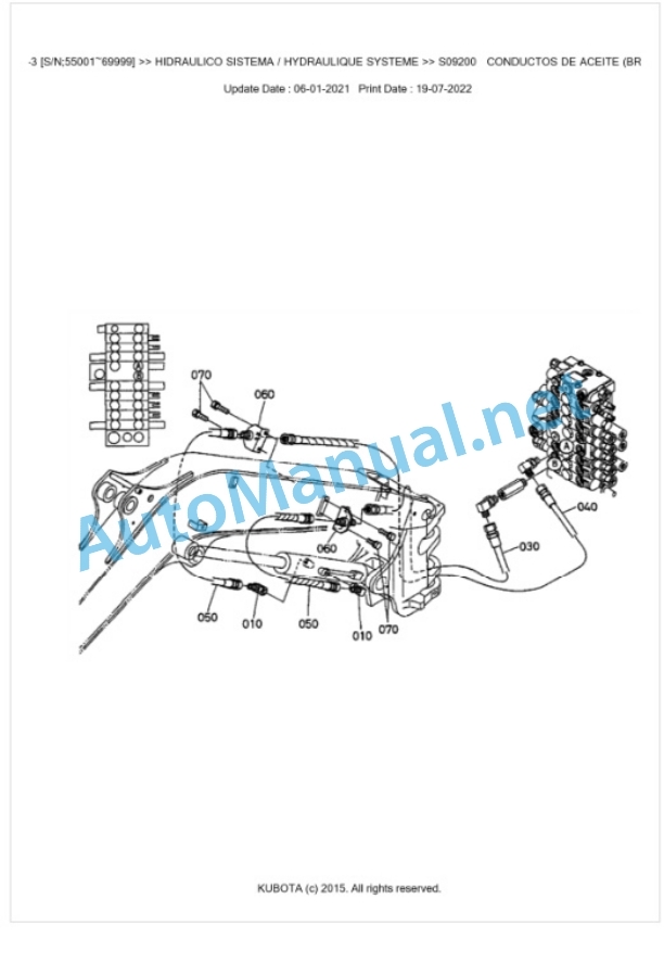 Kubota KX121-3 Parts Manual PDF BKIDA0227-4