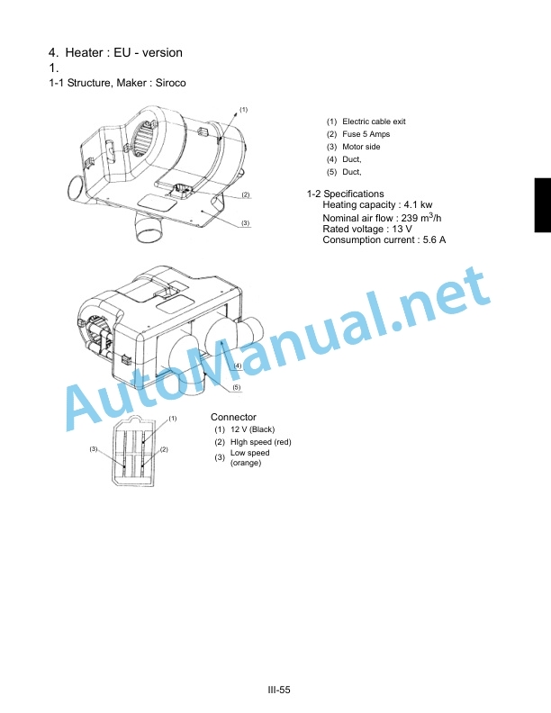 Kubota KX36-3, KX41-3S, KX41-3V Mechanism Chapter Excavator Workshop Manual PDF-4