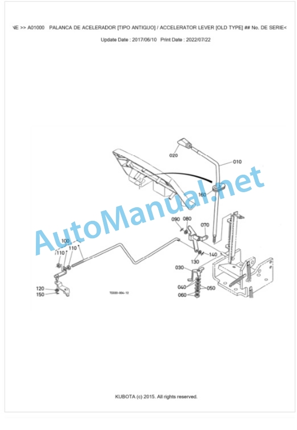 Kubota L2500DT, L3000DT Parts Manual PDF BKIDK0429-2