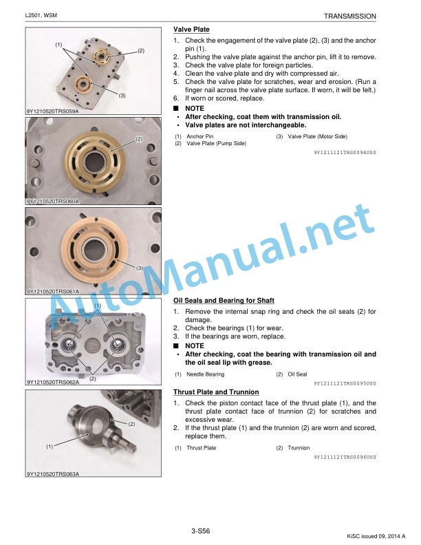 Kubota L2501 Tractor Workshop Manual PDF-4