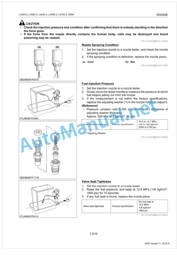 Kubota L3240-3, L3540-3, L4240-3, L5240-3, L5740-3 Tractor Workshop Manual PDF-2