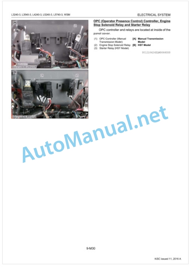 Kubota L3240-3, L3540-3, L4240-3, L5240-3, L5740-3 Tractor Workshop Manual PDF-5