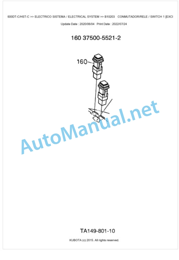 Kubota L3600-C, L4200-C Parts Manual PDF BKIDK0095-2