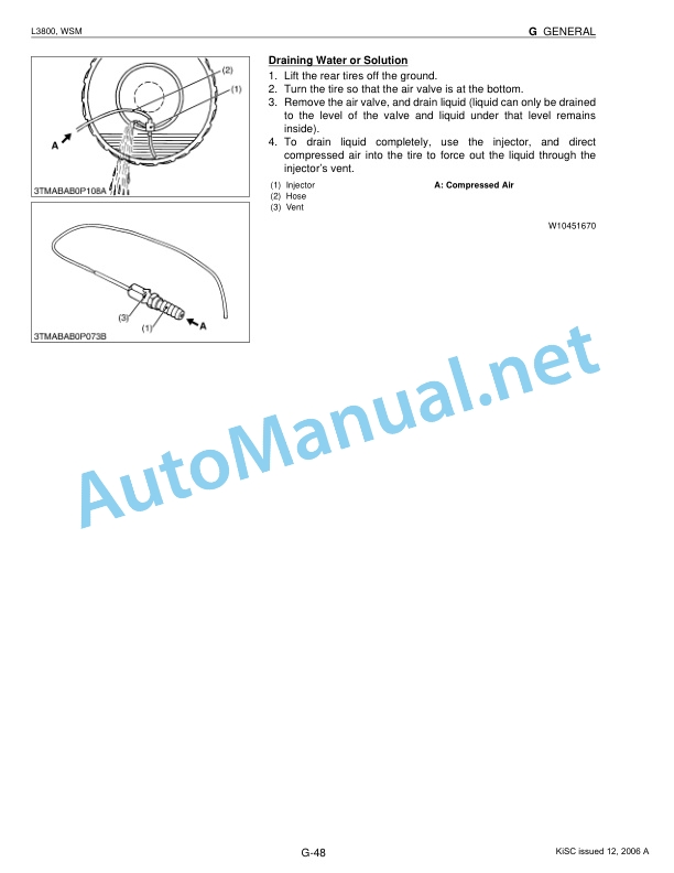 Kubota L3800 Tractor Workshop Manual PDF-2