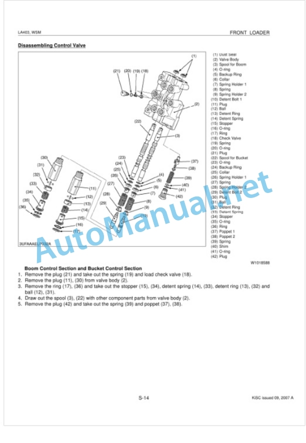 Kubota LA403 Front Loader Workshop Manual PDF-5