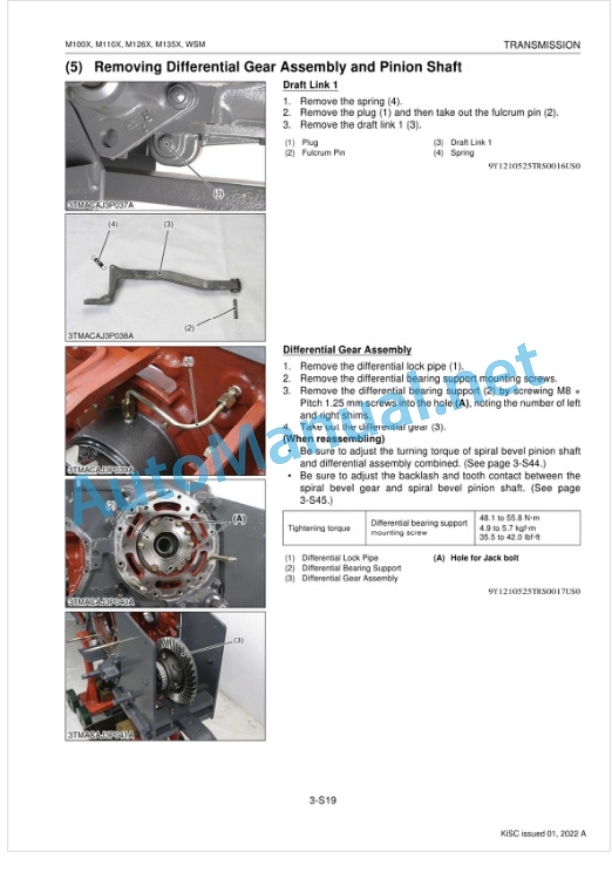 Kubota M100X, M110X, M126X, M135X Tractor Workshop Manual PDF-3