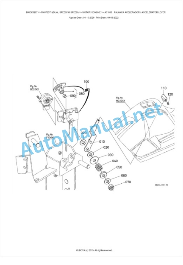 Kubota M4072 Parts Manual PDF BKIDK5287-2