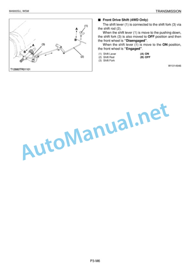 Kubota M4900SU Supplement Tractor Workshop Manual PDF-4