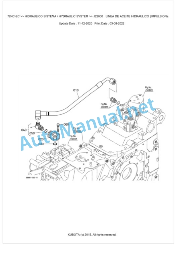 Kubota M5072NC Parts Manual PDF BKIDK5426-4