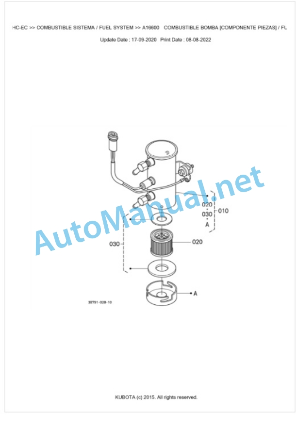 Kubota M5111HC Parts Manual PDF BKIDK5166-2