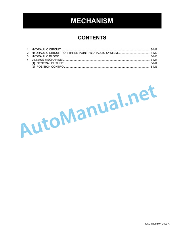 Kubota M5640SU Tractor Workshop Manual PDF EN-5