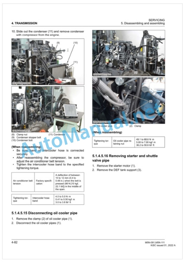 Kubota M5N-091, M5N-111 Tractor Workshop Manual PDF-3