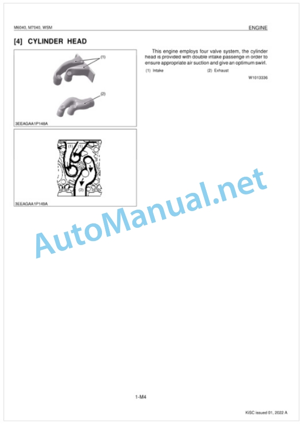 Kubota M6040, M7040 Tractor Workshop Manual PDF-2