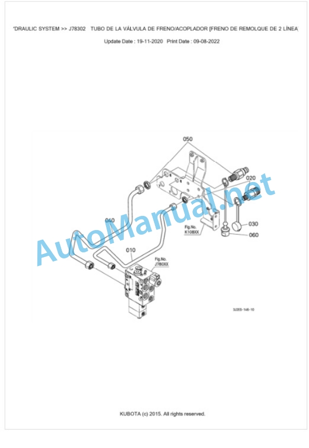 Kubota M7132PC Parts Manual PDF BKIDK5332-4