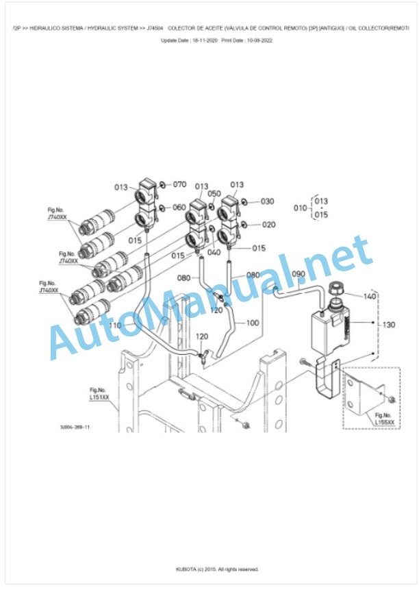 Kubota M7172P Parts Manual PDF BKIDK5256-4