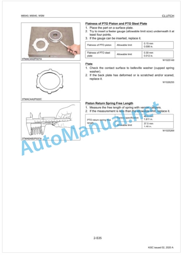 Kubota M8540, M9540 Tractor Workshop Manual PDF-3