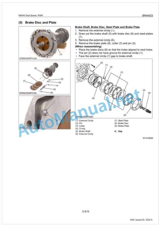 Kubota M9540 Dual Speed Tractor Workshop Manual PDF-4